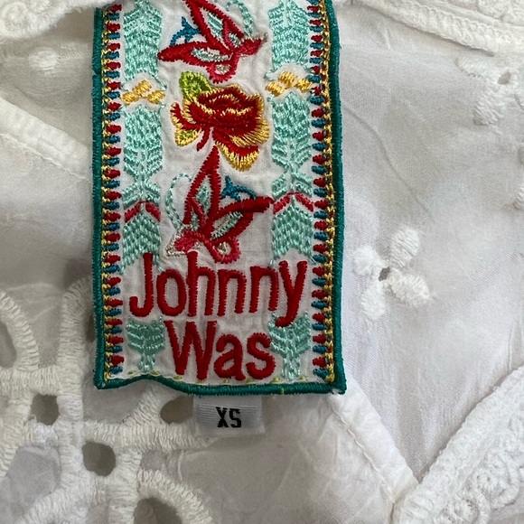 Johnny Was Embroidered Biya Tunic Tank Size XS - Picture 4 of 4